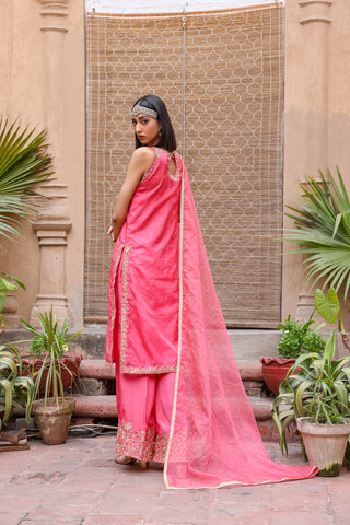 Blushing Buds - Traditional Outfit, Indian Outfit, Silk Suit